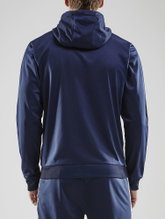 Craft Hoodie Fullzip Pro Control navy blue/white Men